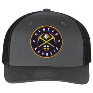 Denver Nuggets 3D Snapback Trucker Hat- Charcoal/ Black